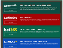 Tablet Screenshot of free-online-bets.com
